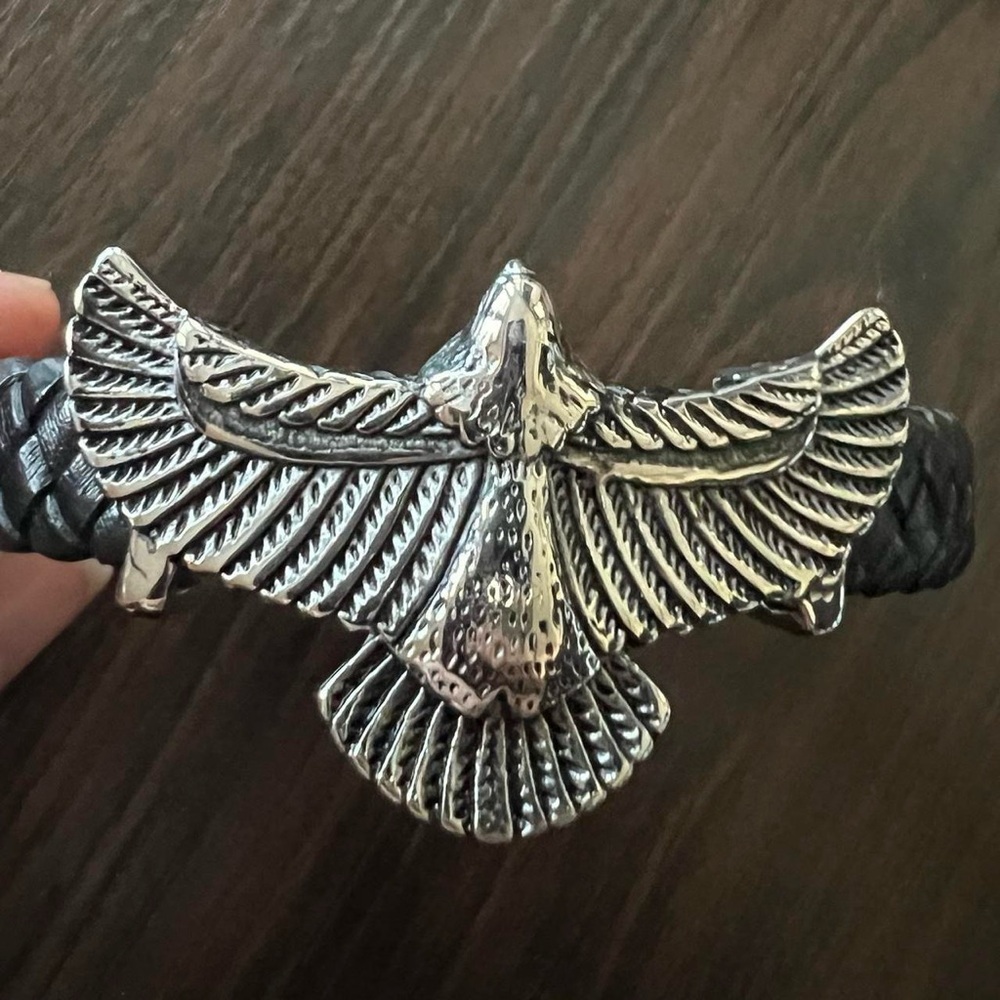 Silver Eagle Bracelet